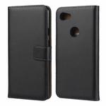 Horizontal Flip Leather Case for for Google Pixel 3A XL , with Magnetic Buckle & Holder & Card Slots & Wallet(Black)