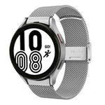 For Samsung Galaxy Watch 4 40mm / 44mm Milan Metal Steel Mesh Buckle Watch Band(Silver)