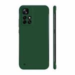 For Xiaomi Redmi Note 11 5G / Note 11T 5G Global / Note 11S 5G / Poco M4 Pro 5G Global  ENKAY Matte Frameless Hard PC Phone Case(Dark Green)