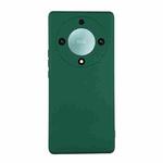 For Honor Magic5 Lite / X9A ENKAY Liquid Silicone Soft Shockproof Phone Case(Dark Green)