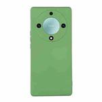 For Honor Magic5 Lite / X9A ENKAY Hat-Prince Liquid Silicone Shockproof Soft Phone Case(Light Green)