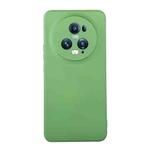 For Honor Magic5 Pro ENKAY Liquid Silicone Soft Shockproof Phone Case(Light Green)