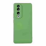 For Honor 90 ENKAY Hat-Prince Liquid Silicone Shockproof Soft Phone Case(Light Green)