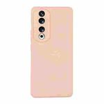 For Honor 90 ENKAY Hat-Prince Liquid Silicone Shockproof Soft Phone Case(Pink)