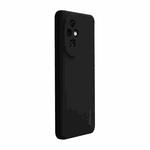 For Honor 200 ENKAY Liquid Silicone Soft Shockproof Phone Case(Black)