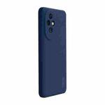 For Honor 200 Pro ENKAY Liquid Silicone Soft Shockproof Phone Case(Dark Blue)