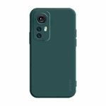 For Xiaomi 12 Pro / 12S Pro ENKAY Liquid Silicone Soft Shockproof Phone Case(Dark Green)