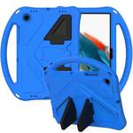 For Samsung Galaxy Tab A8 10.5 2021 X200 / X205 EVA Shockproof Tablet Case with Holder(Blue)