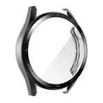 For Huawei Watch GT 3 46mm ENKAY PC Frame + Tempered Glass Protector Case With Scale(Black)