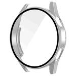 For Huawei Watch GT 3 42mm ENKAY Matte PC Frame + Tempered Glass Protector Case(Silver)