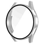 For Huawei Watch GT 3 46mm ENKAY Matte PC Frame + Tempered Glass Protector Case(Silver)