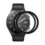 2 PCS For Xiaomi Watch S1 ENKAY Hat-Prince 3D Full Coverage Soft PC Edge + PMMA HD Protector Film
