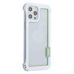 For iPhone 12 Pro Max ENKAY Frameless Hollow Shockproof PC Case(White)