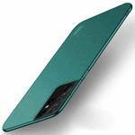 For Samsung Galaxy S21 Ultra 5G MOFI Fandun Series Frosted Ultra-thin PC Hard Phone Case(Green)