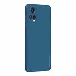 For Meizu 18X PINWUYO Liquid Silicone TPU Phone Case(Blue)