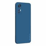 For Xiaomi 12 Pro PINWUYO Liquid Silicone TPU Phone Case(Blue)