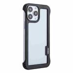 For iPhone 13 Pro Max ENKAY Frameless Hollow Shockproof PC Case (Black)