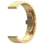 For Huawei Fit Mini One Bead Metal Steel Watch Band(Gold)