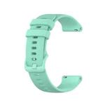 For Garmin Forerunner 158 Small Lattice Silicone Watch Band(Water Duck Color)