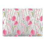 ENKAY Flower Series Pattern Laotop Protective Crystal Case For MacBook Pro 14.2 inch A2442 (2021)(Tulips)