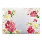 ENKAY Flower Series Pattern Laotop Protective Crystal Case For MacBook Pro 15.4 inch A1707 / A1990(Paeonia)