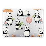 For MacBook Air 13.3 inch A1932 / A2179 / A2337 ENKAY Animal Series Pattern Laotop Protective Crystal Case(Panda)