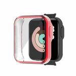 For Xiaomi Redmi Watch TPU Integrated Protective Case(Red)