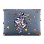 For MacBook Air 13.3 inch A1932 / A2179 / A2337 ENKAY Star Series Pattern Laotop Protective Crystal Case(Shark Astronaut)