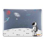 ENKAY Star Series Pattern Laotop Protective Crystal Case For MacBook Pro 16.2 inch A2485 2021/A2880 2023(Backpack Astronaut)