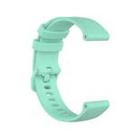 For Amazfit Bip Lite Checkered Silicone Watch Band(Water duck)