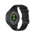 For Samsung Gear S3 Classic 22mm Checkered Silicone Watch Band(Black)