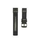 For Garmin Venu 2 Plus 20mm Canvas Wear-resistant Watch Band(Black)