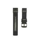For Garmin Move Sport 20mm Canvas Wear-resistant Watch Band(Black)