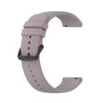 For Garmin Move Sport 20mm Solid Color Silicone Watch Band(Roland Purple)