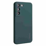 For Samsung Galaxy S22 5G ENKAY Liquid Silicone Soft Shockproof Phone Case(Dark Green)