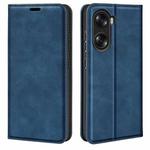 For Honor 60 Retro-skin Magnetic Suction Leather Phone Case(Dark Blue)