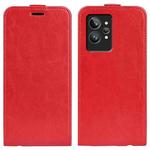 For OPPO Realme GT2 Pro 5G R64 Texture Vertical Flip Leather Phone Case(Red)