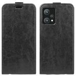 For OPPO Realme 9 Pro / Realme V25 R64 Texture Vertical Flip Leather Phone Case(Black)