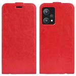 For OPPO Realme 9 Pro / Realme V25 R64 Texture Vertical Flip Leather Phone Case(Red)