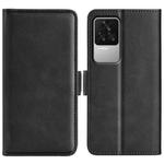 For Xiaomi Redmi K50 Dual-side Magnetic Buckle Leather Phone Case(Black)