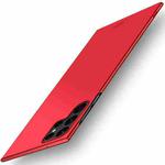 For Samsung Galaxy S22 Ultra 5G MOFI Frosted PC Ultra-thin Hard Case(Red)