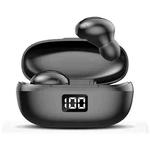 JSM-HKT6 Bluetooth 5.0 TWS Digital Display Mini In-ear Earphone with Call Noise-Cancelling(Black)