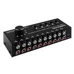 6 In 4 Out RCA Audio Switcher Signal Selector Distribute Device Switch Control