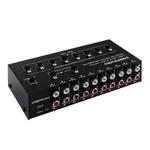 2 In 8 Out RCA Audio Frequency Signal Select Switch Distributor