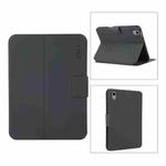 ENKAY Leather Stand Smart Tablet Case For iPad mini 6 2021(Black)