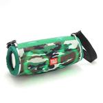 T&G TG642 RGB Light Waterproof  Portable Bluetooth Speaker Support FM / TF Card(Camouflage)