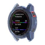 For Garmin Fenix 7 Shockproof TPU Soft Protective Case(Blue)