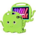 For iPad mini 6 Octopus Style EVA + PC Tablet Case with Strap(Grass Green)