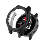 For Garmin Venu 2 Plus Shock-Proof Semi-Surrounded TPU Plating Watch Case(Black)