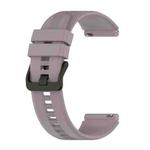 For Honor Watch GS Pro 22mm Vertical Silicone Watch band(Purple)